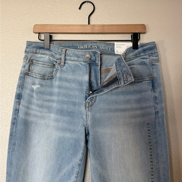 NWT American Eagle Low Rise Flare Jeans 30 / 10 Long - Picture 6 of 11